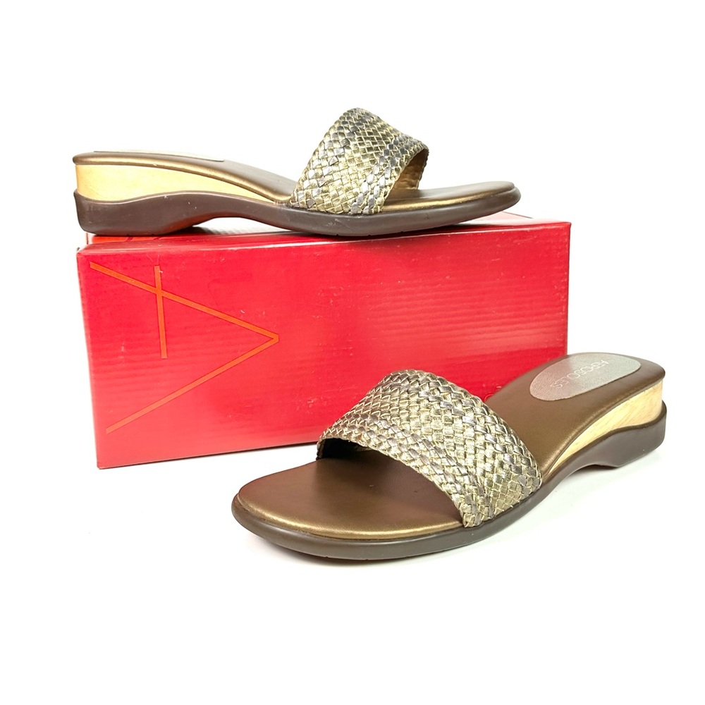 Aerosoles Women’s Sandals Metallic God / Silver 10